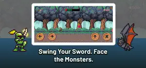 Pixel Knight's Jump Adventure screenshot 1
