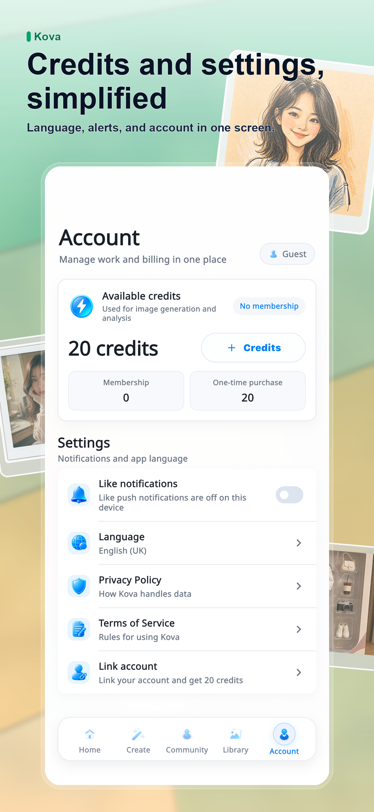 Kova: AI Photo Editor screenshot 6