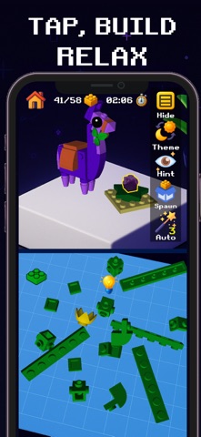 BRIX: Brick Building Blocks 3D iPhone screenshot