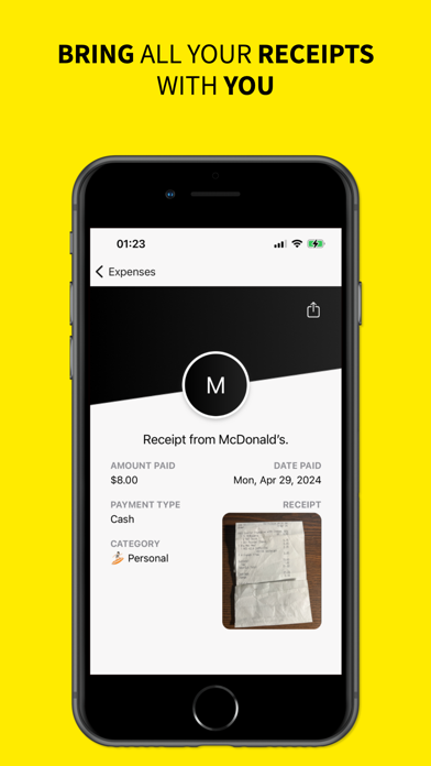 RCPT: AI Bookkeeping iPhone screenshot 2 - Finance app