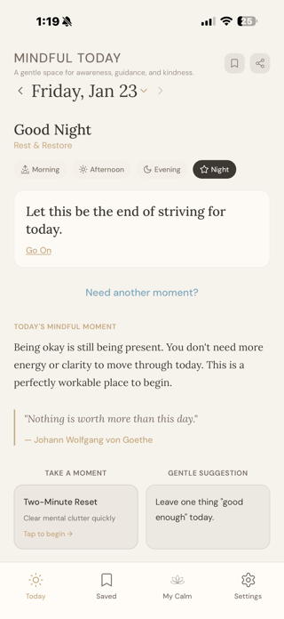 Mindful Today Screenshot 2 of 10