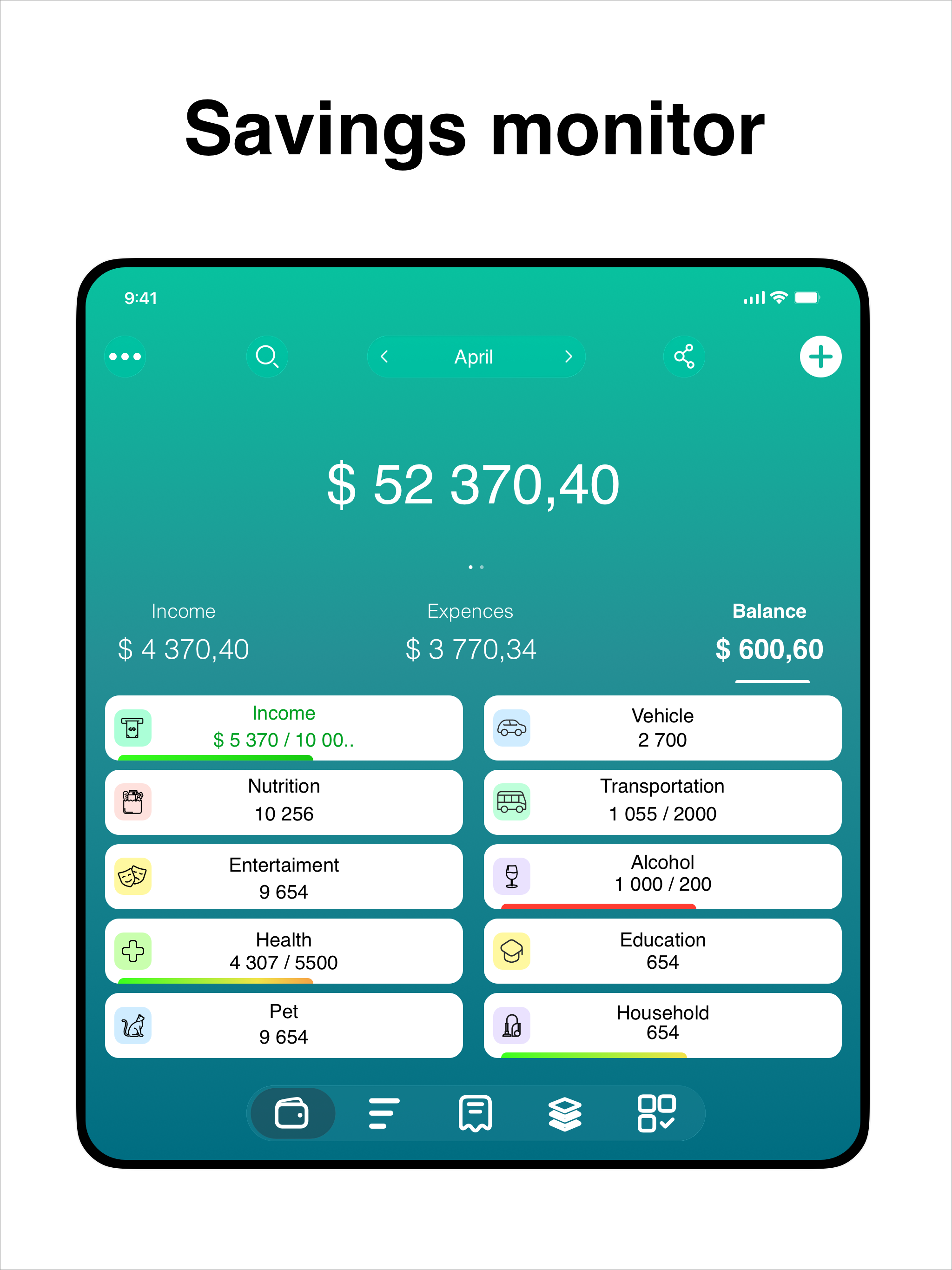 Budget: Money manager app