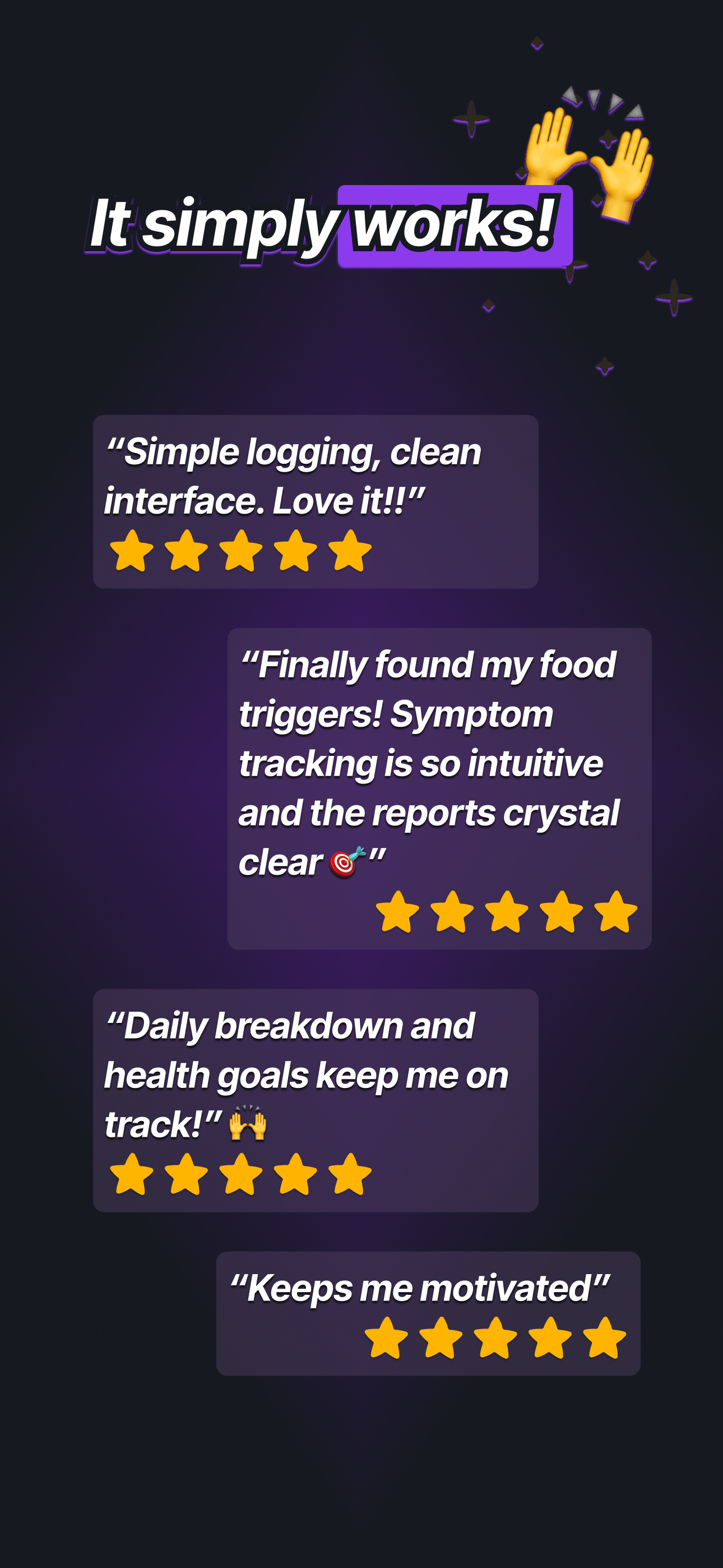TrackSense: Calorie & Symptoms