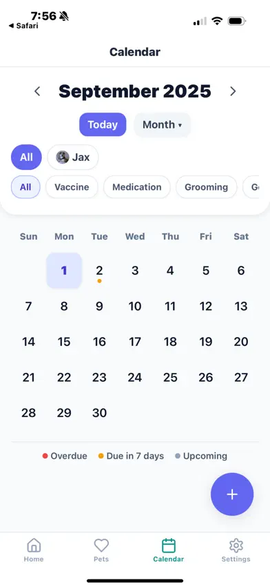 PawPlan Pet Care Manager screenshot 2