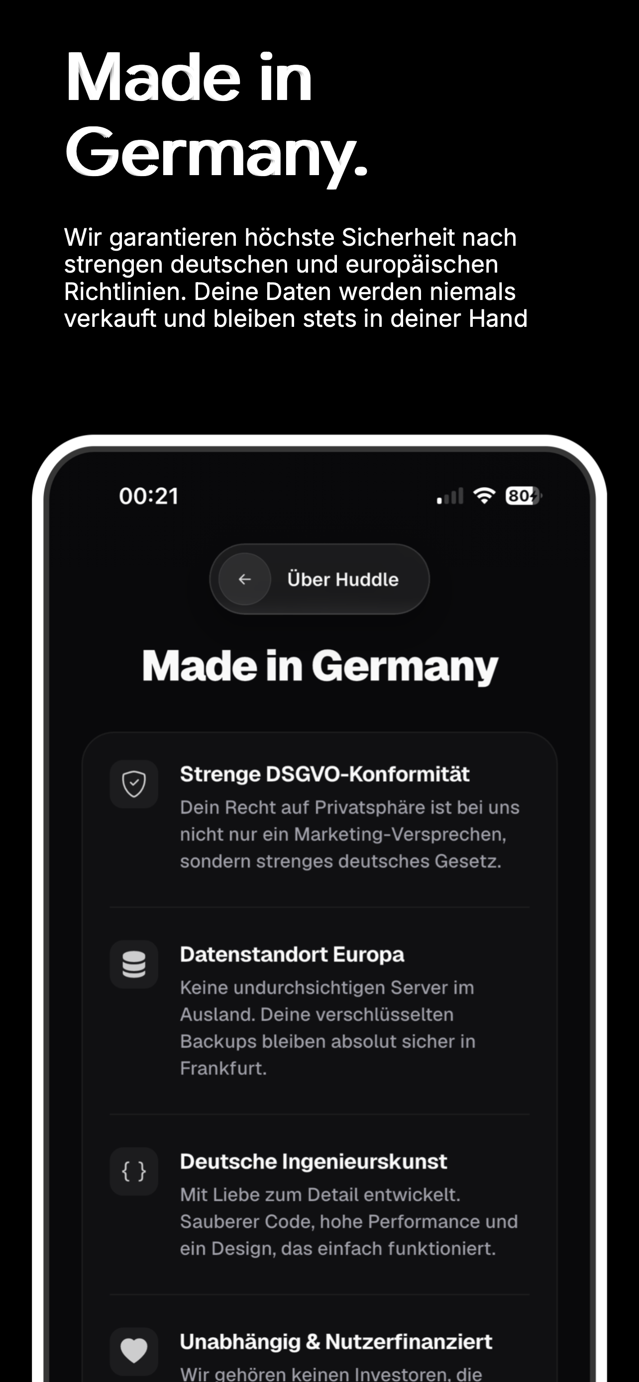 Huddle – Private Social App