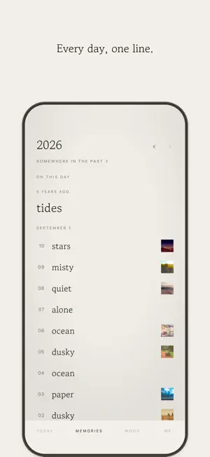 FiveLeaf - Five Letter Diary screenshot 2