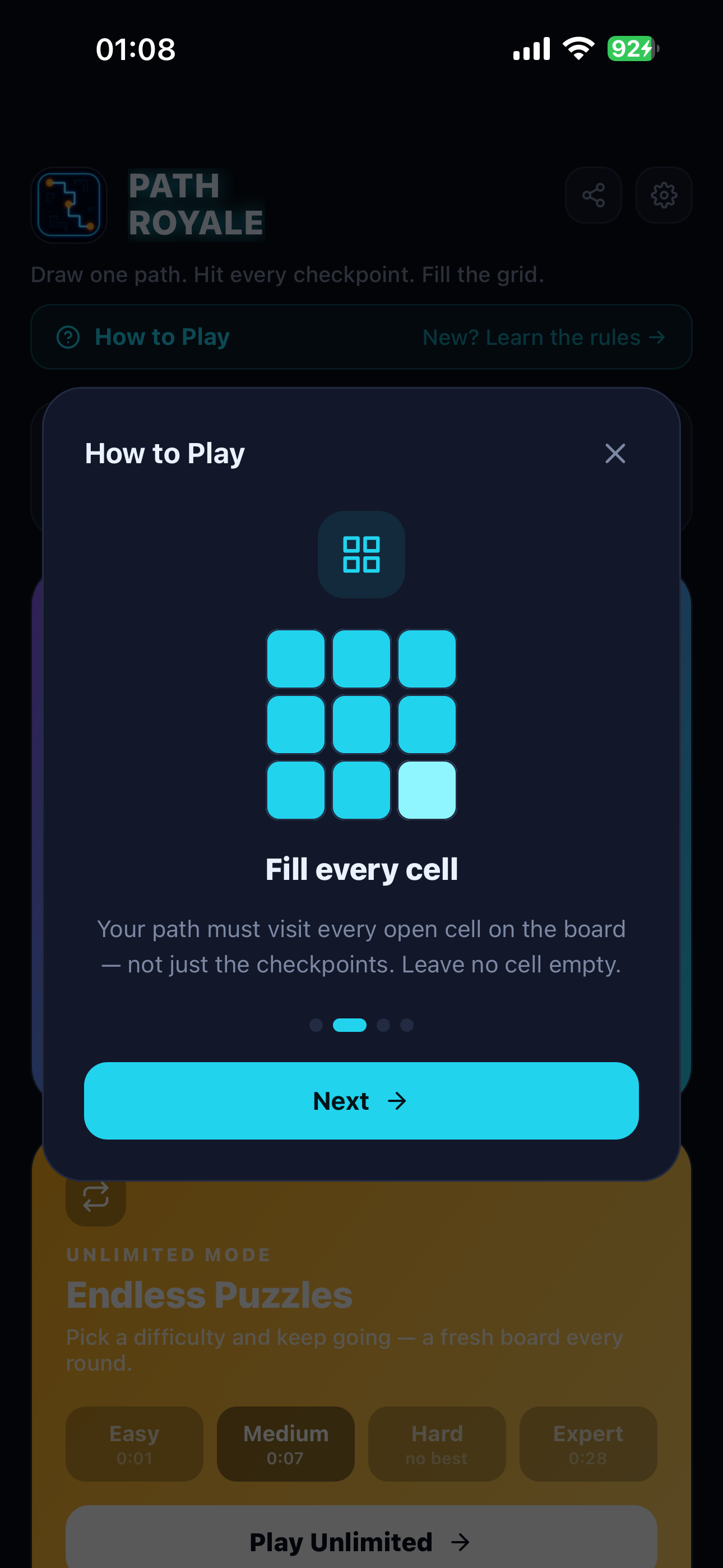 Path Royale: Number Path screenshot 7