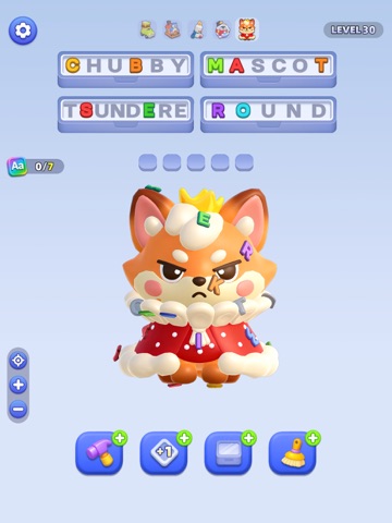 Unscrew Word 3D: Bolt Puzzle iPad screenshot
