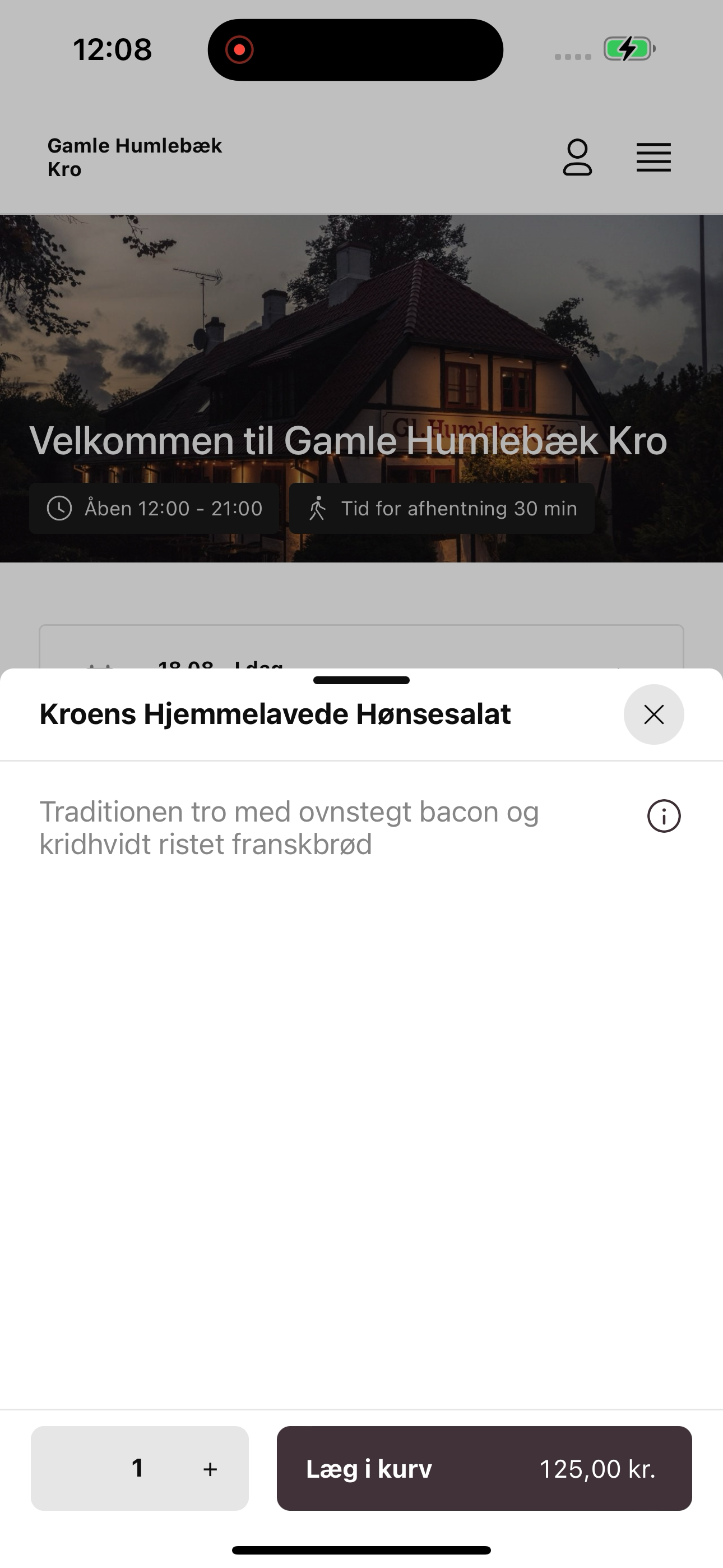 Gamle Humlebæk Kro 3050 screenshot 4