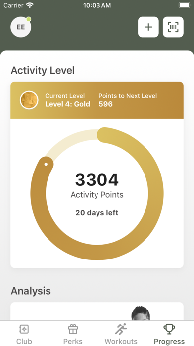 The Parks Health & Fitness iPhone screenshot