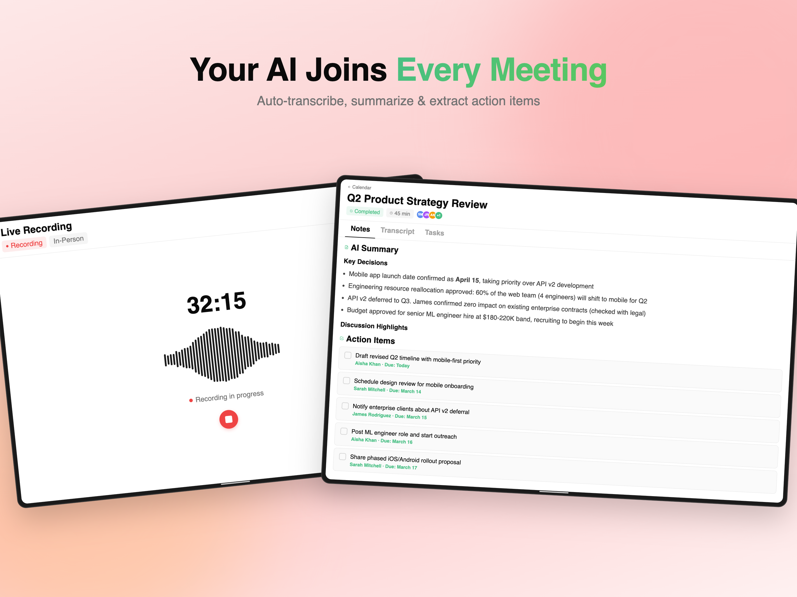 Metir: AI Powered Productivity