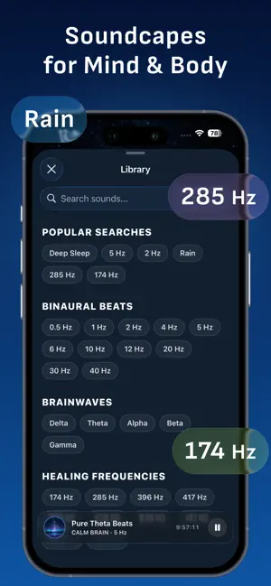 Binaural Beats Sleep Healing screenshot 4