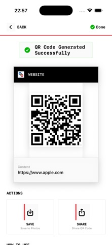 Bauhaus QRCode Generator Screenshot 5 of 5