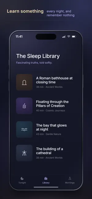 Lullable: Adult Sleep Stories screenshot 2