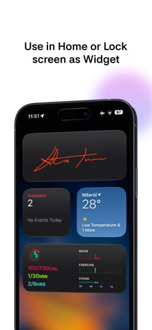 Signature Widgets Screenshot 3 of 4