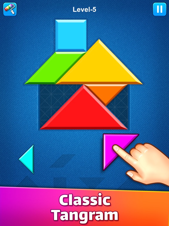 Tangram Puzzle: Polygrams Game