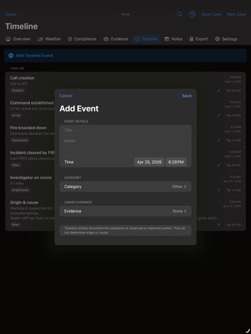 InfernoIntelAI iPad screenshot