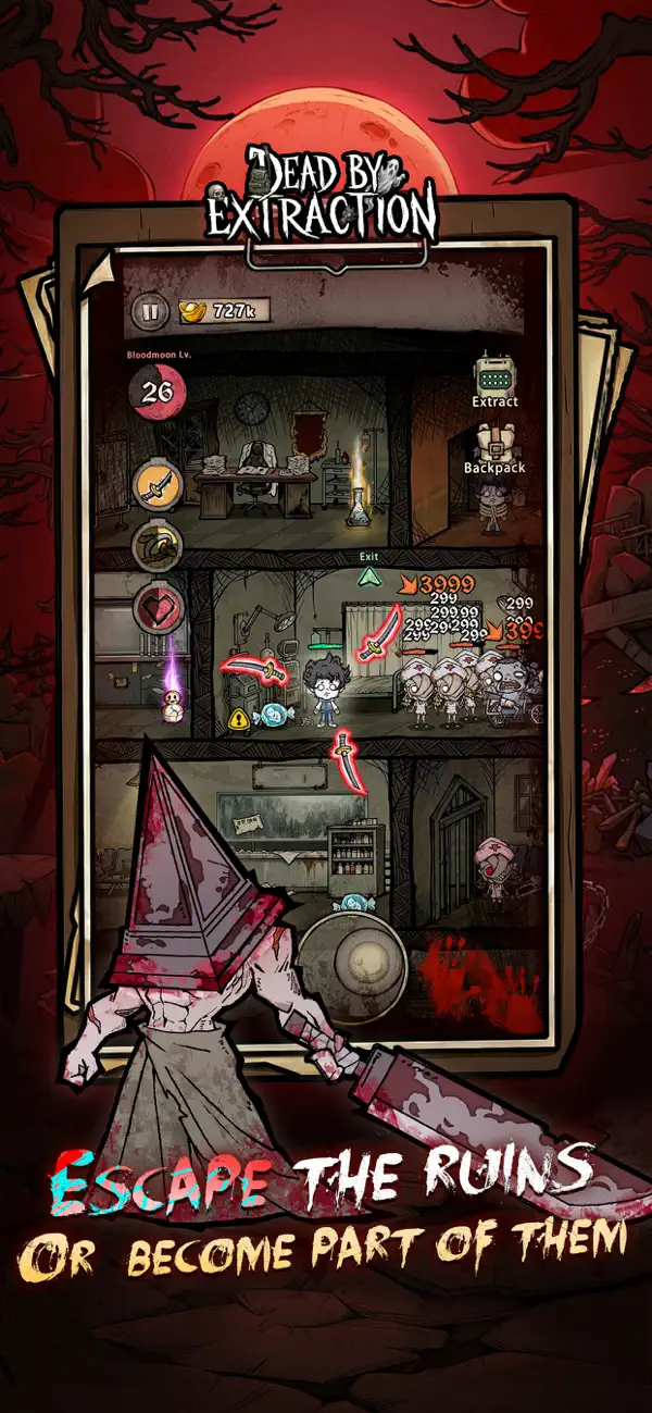 Dead By Extraction iOS Mod IPA screenshot 2 - iOS game interface
