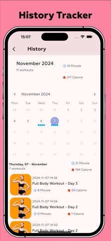 女性在家减肥 screenshot