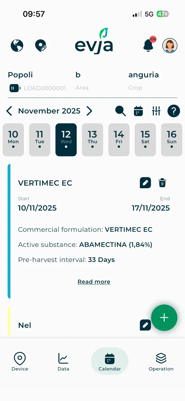#4. EVJA – Agronomic Intelligence (iOS) Ved: EVJA s.r.l.