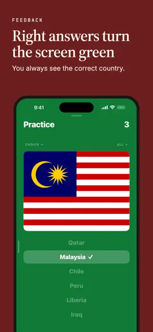 Betsy: Flag & Country Quiz screenshot 2