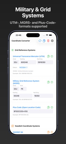 CoordTool Coordinate Converter Screenshot 2 of 6