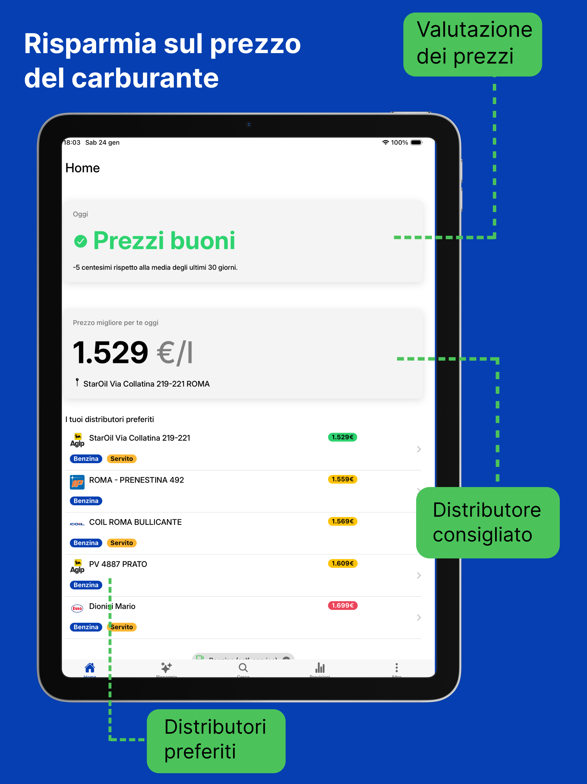 FuelBot - risparmia sul pieno