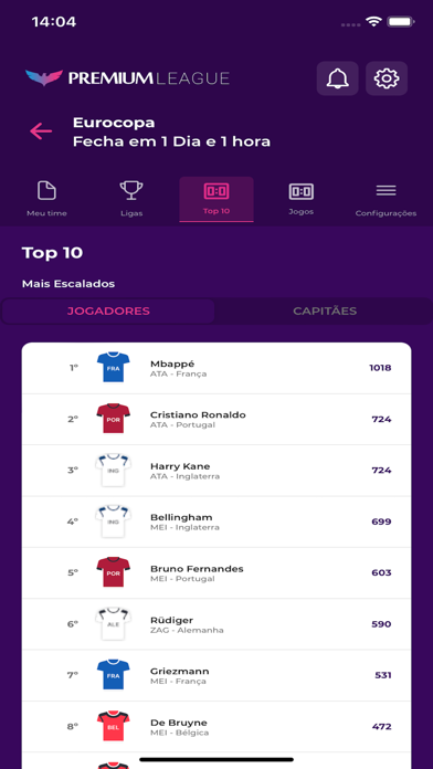 Premium League Fantasy Game Screenshot