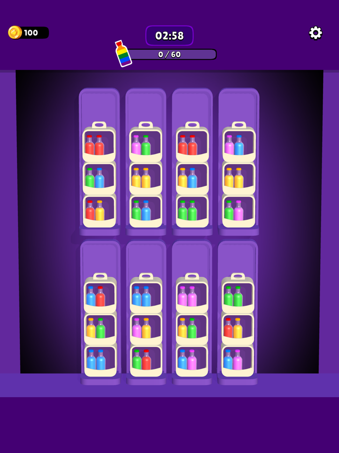 Bottle Box Color Sorting