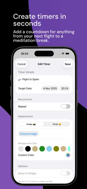 Momento: Timers & Countdown screenshot 4