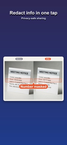 InkRetouch: Change Photo Text iPhone screenshot