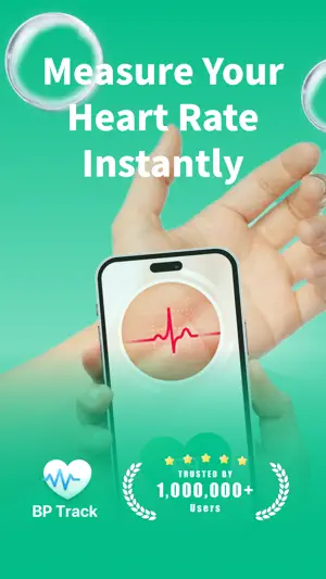 BP Track - Heart Rate Monitor screenshot 1