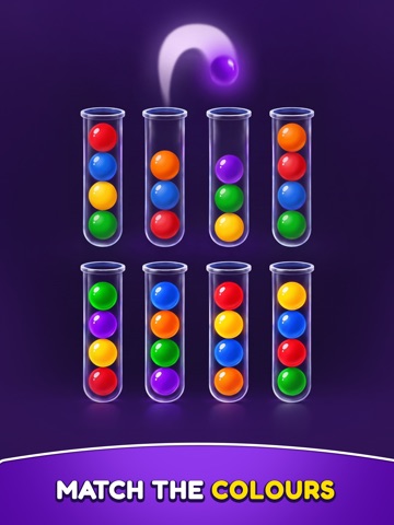 Sort Kingdom: Ball Sort Puzzle iPad screenshot