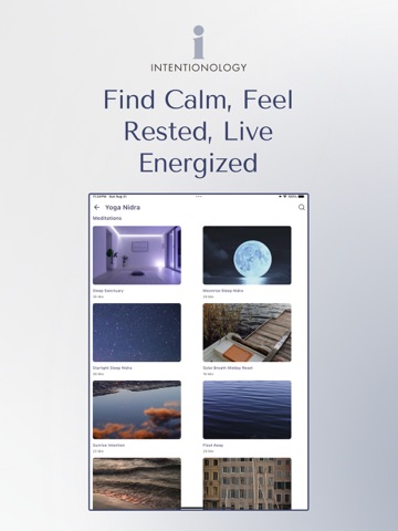 Intentionology™ - Yoga Nidra iPad screenshot