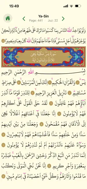 Kur’an-i Kerim iPhone screenshot 2