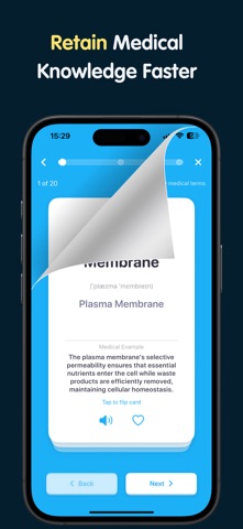Medical English: HealthSpeak iPhone screenshot