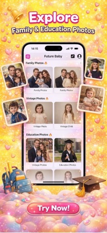 AI Baby Face Predictor & Maker iPhone screenshot