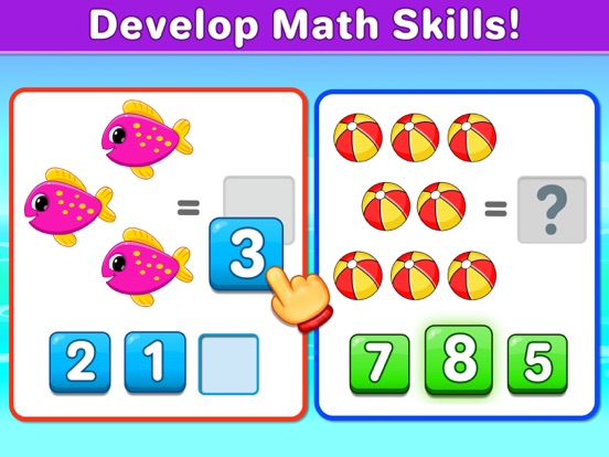 Math Kids - Add,Subtract,Count iPad screenshot