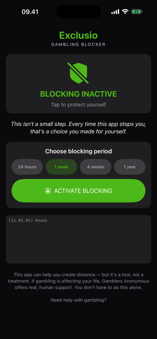 Exclusio - Gambling Blocker Screenshot 2 of 3