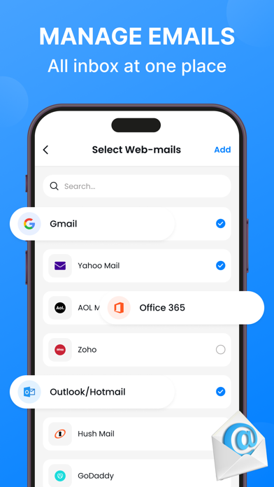 All Mail - Email Home Screenshot