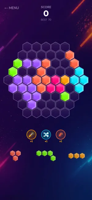 Hexa Block Blast: Puzzle Game screenshot 3