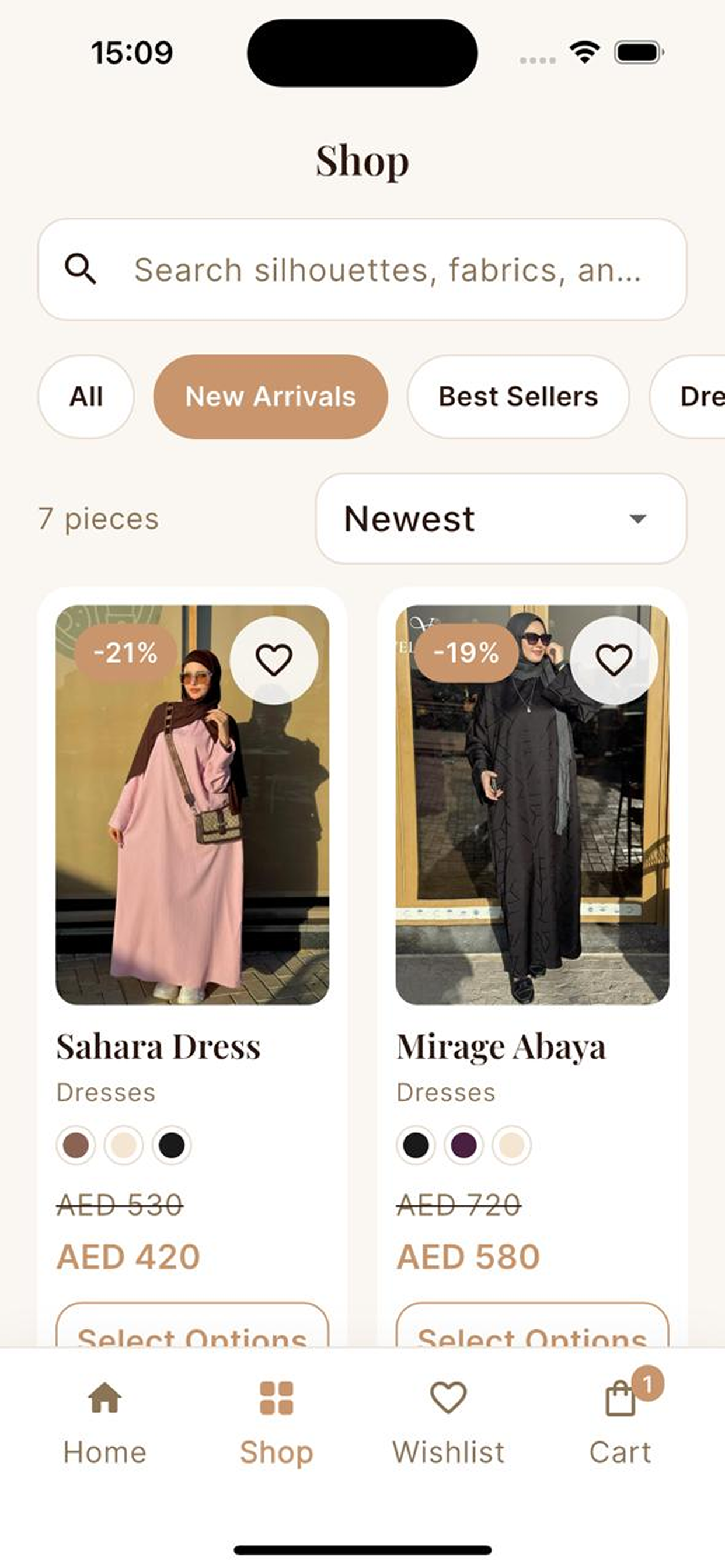 Desert Elegance: Modest Wear
