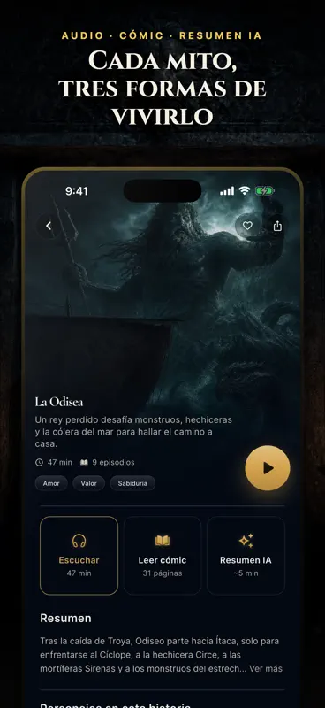 MythologyNow: Mitología screenshot 3 of 9