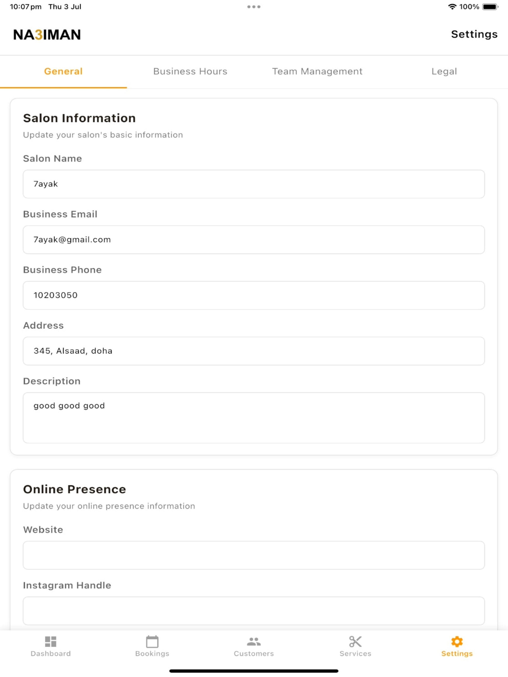 naiman for businesses screenshot 19