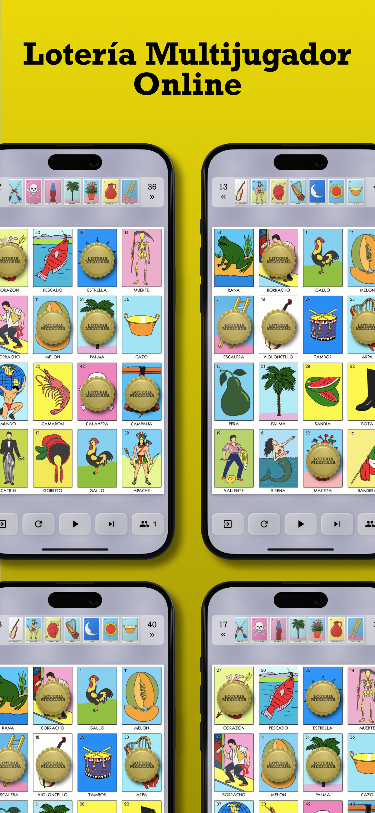 Baraja de Loteria Mexicana