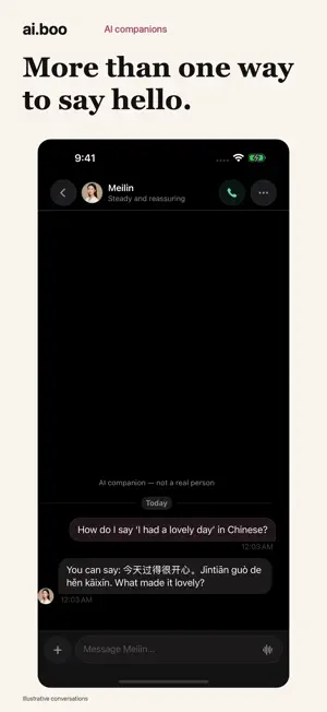 ai.boo: AI Companion Chat screenshot 4