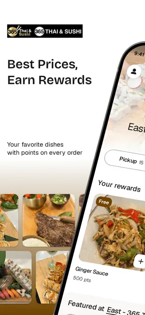 365 Thai & Sushi screenshot 1