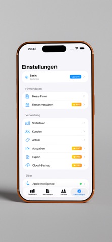 QuickBill iPhone screenshot