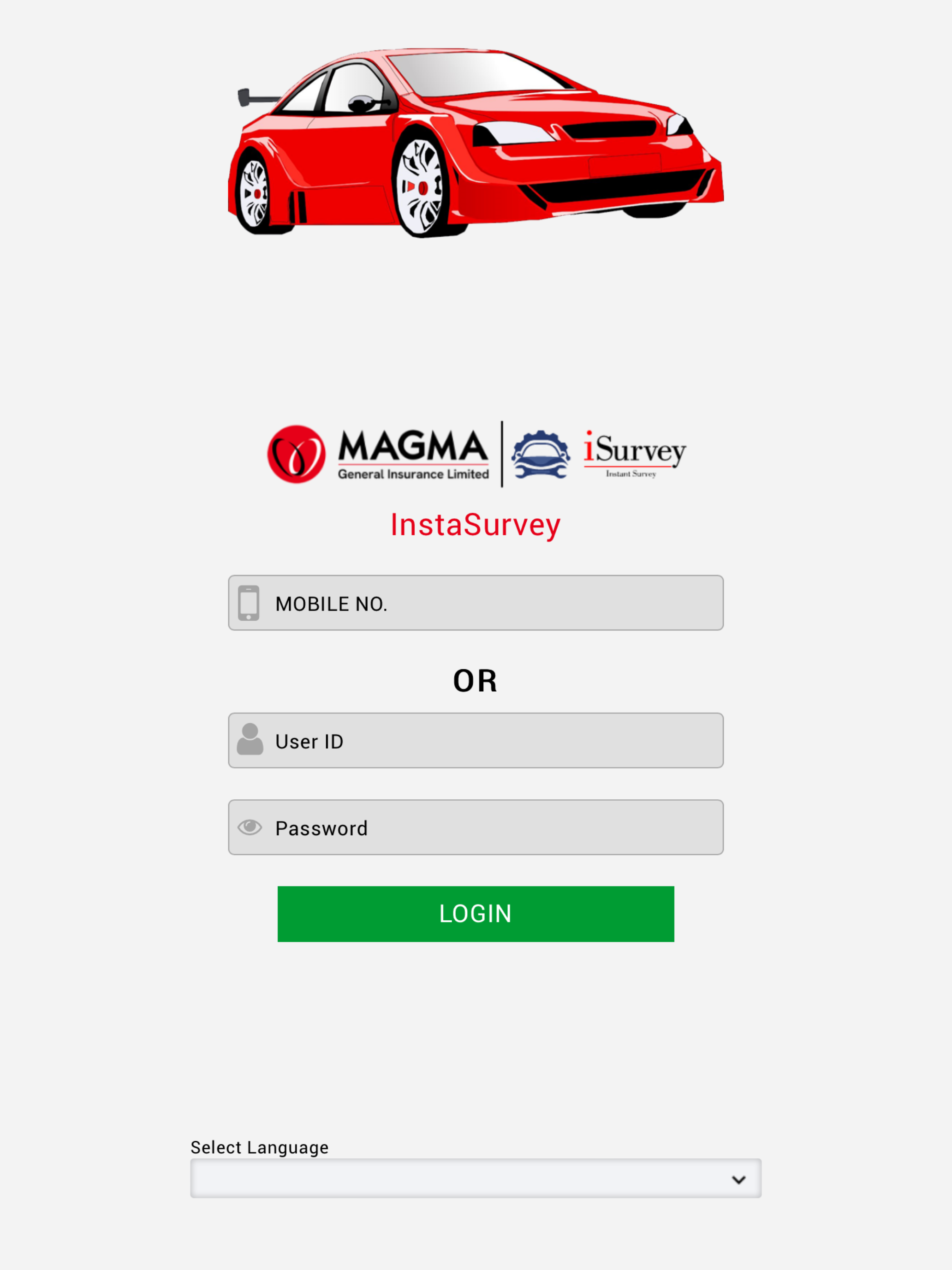 Magma iSurvey Application