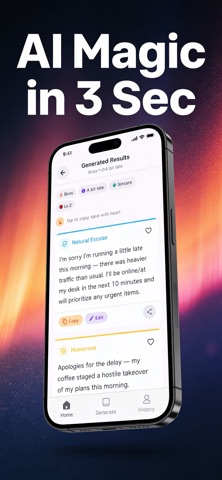 Suman : AI Excuse Generator Screenshot 6 of 9